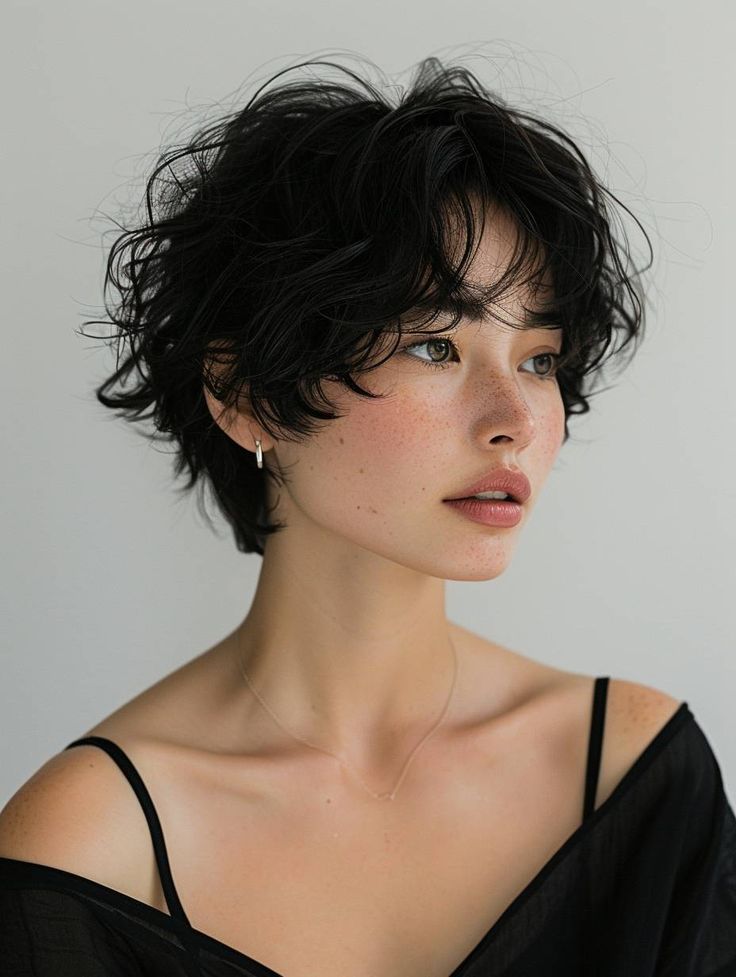 pixie haircut long hair