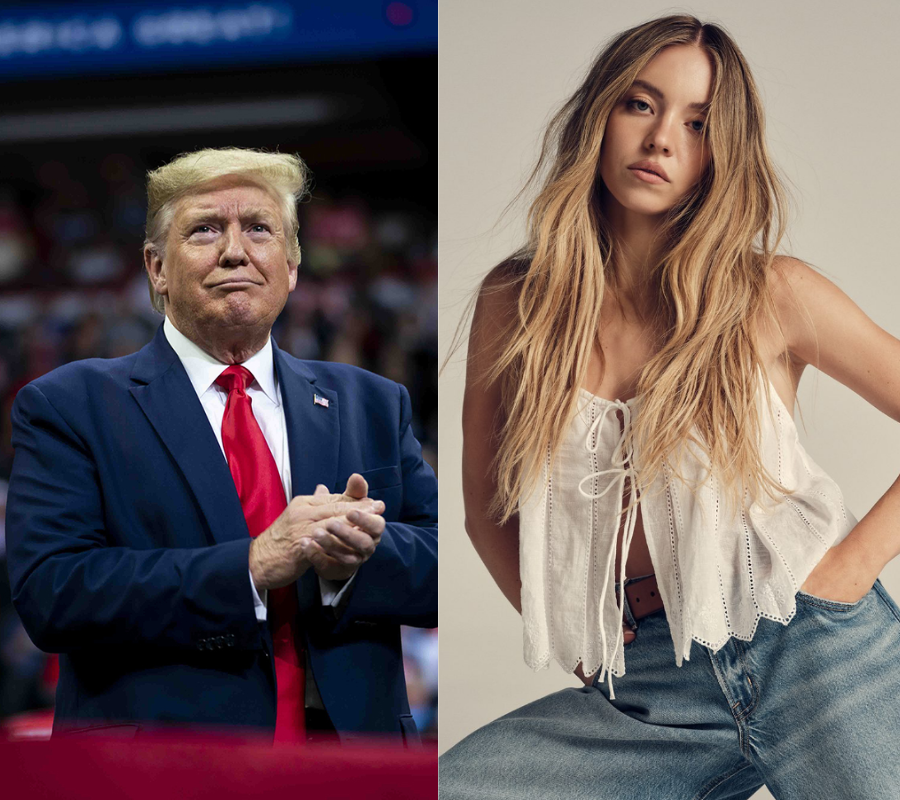 Donald Trump and Sydney Sweeney 
