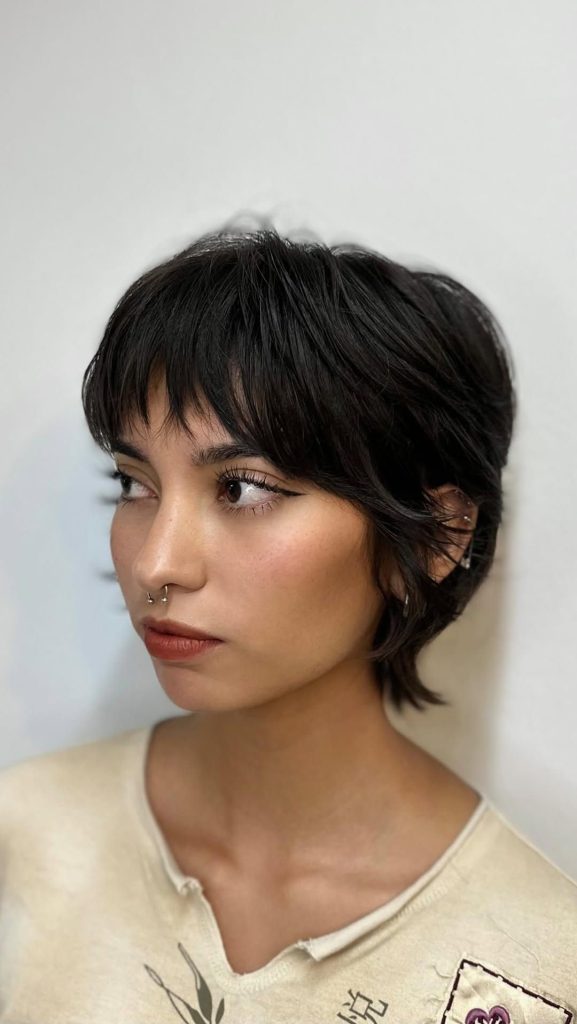 pixie haircut