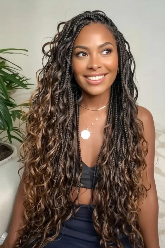 what are goddess braids