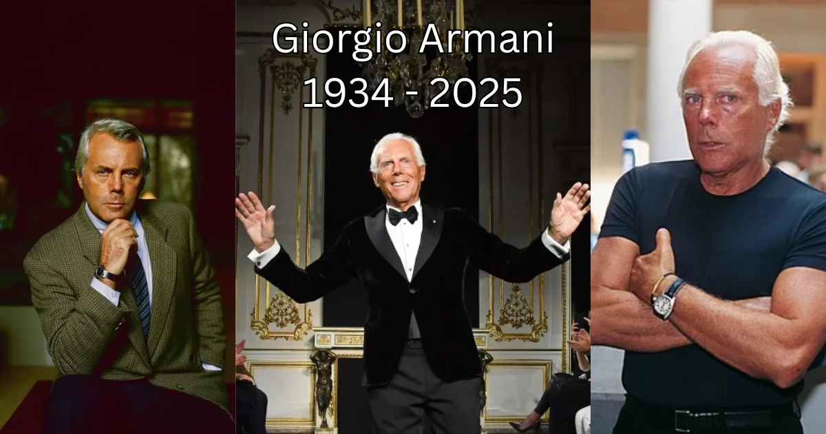 Giorgio Armani dies at 91