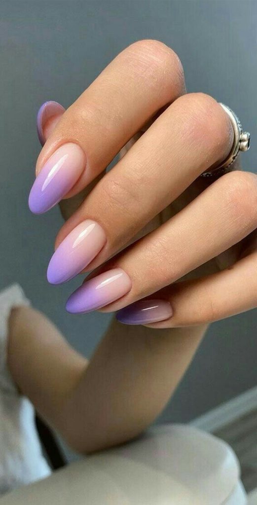 Ombré French manicure designs 