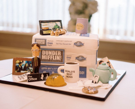 The Office Themed Cake 