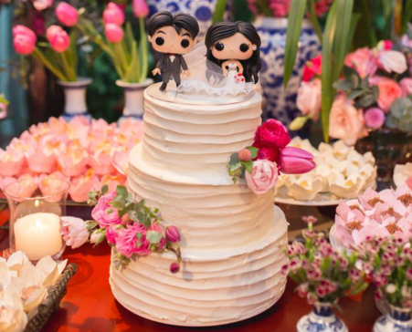 Custom Wedding Funko Pop Yourself Cake 