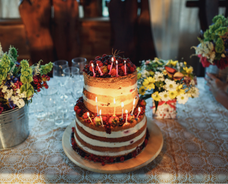 Fall Themed Cake 